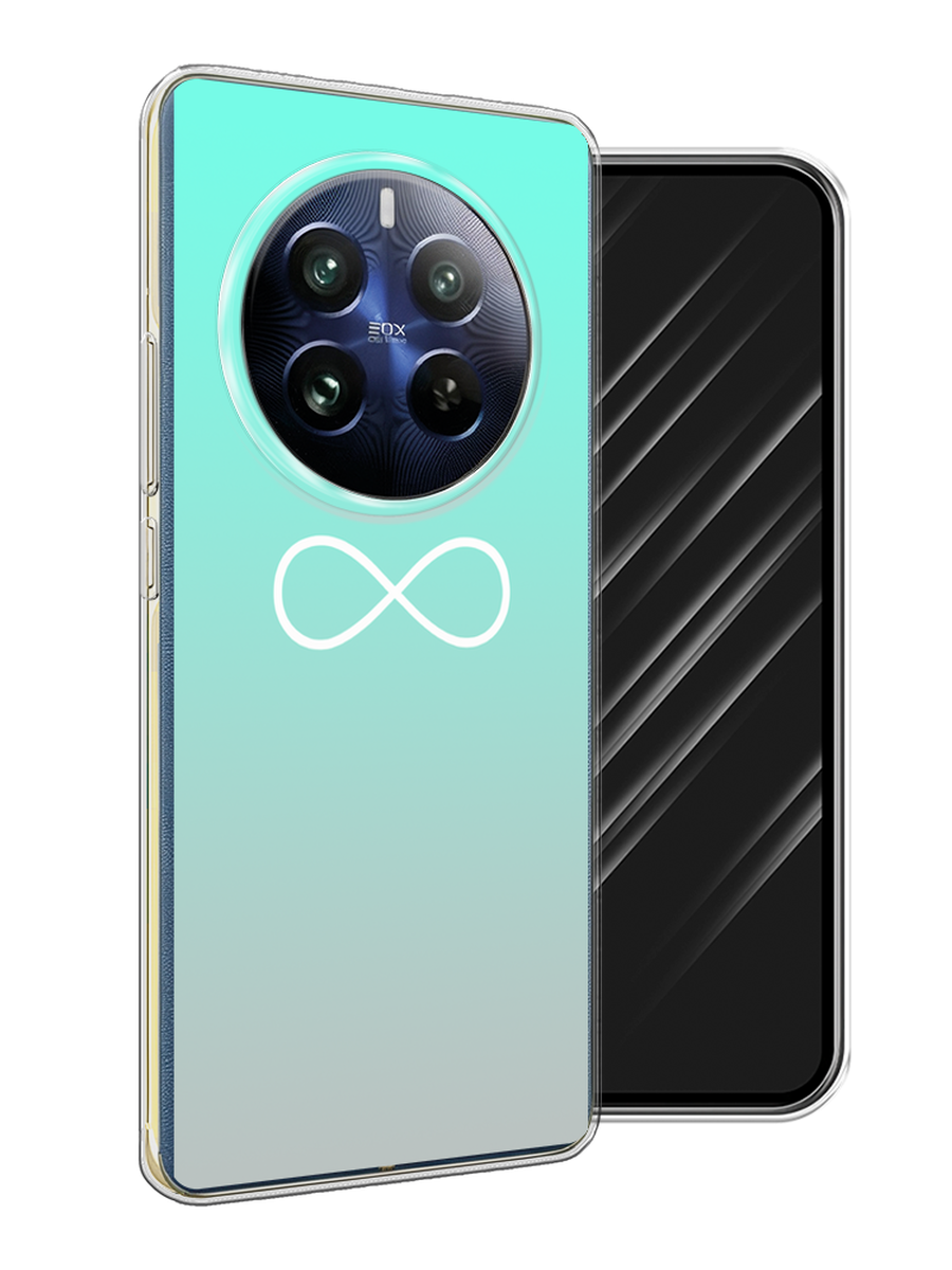 

Чехол Awog на Realme 12 Pro "Бесконечность от Тиффани", Бирюзовый, 2516150-1