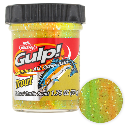 

Паста Berkley Gulp Dough NATURAL SCENT GARLIC RAINBOW, Gulp Dough
