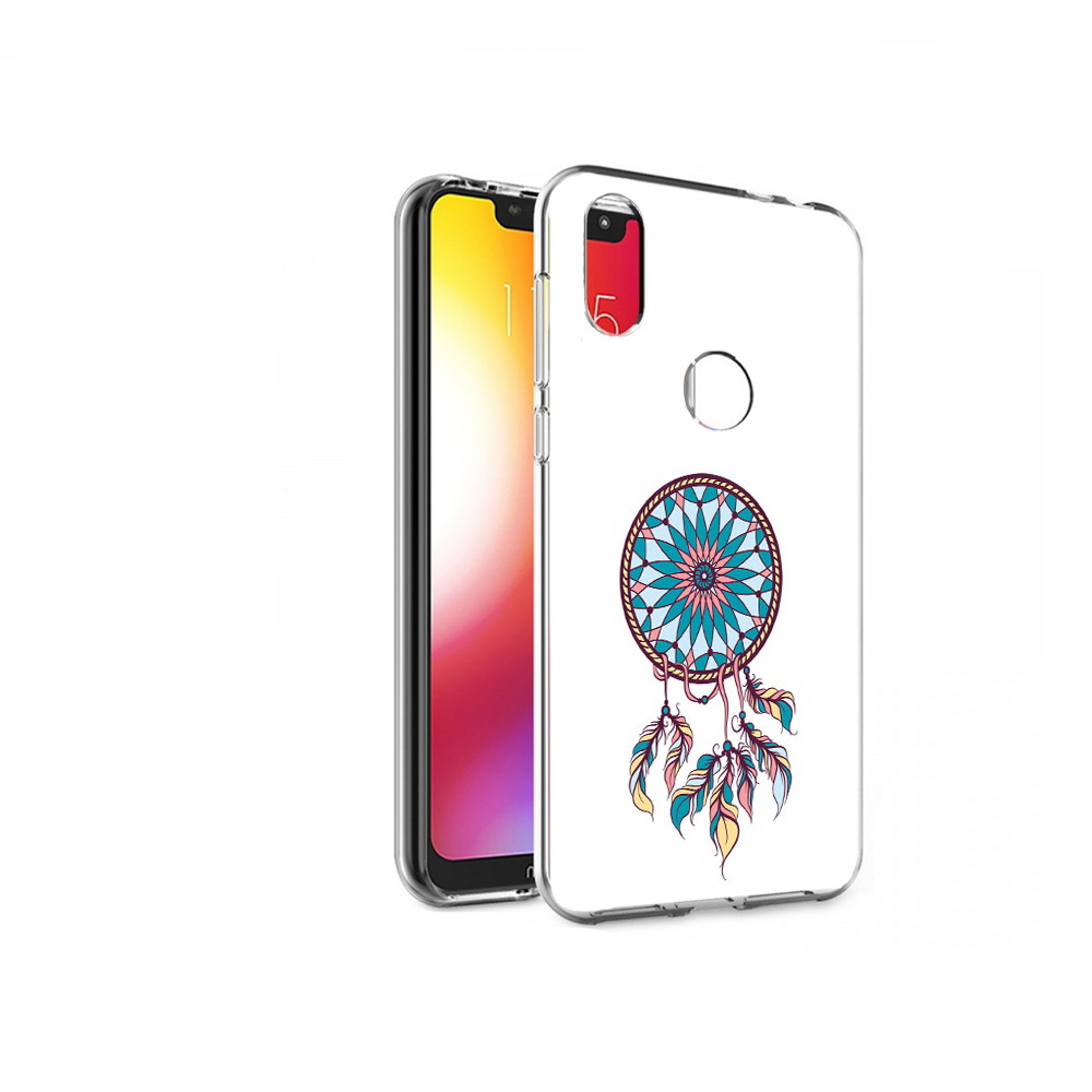 

Чехол MyPads Tocco для Motorola One ловец снов синий (PT126881.369.443), Прозрачный, Tocco