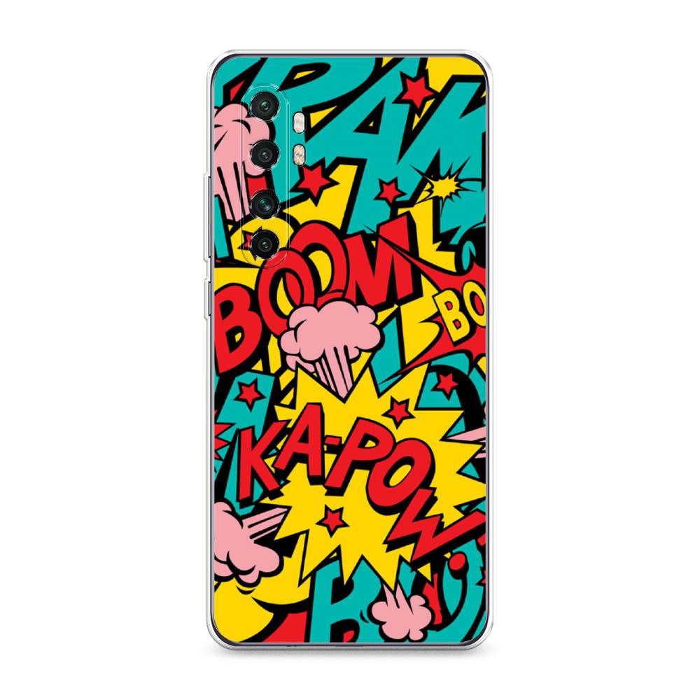

Чехол Awog на Xiaomi Mi Note 10 lite "Постер pop art", Разноцветный, 38450-9