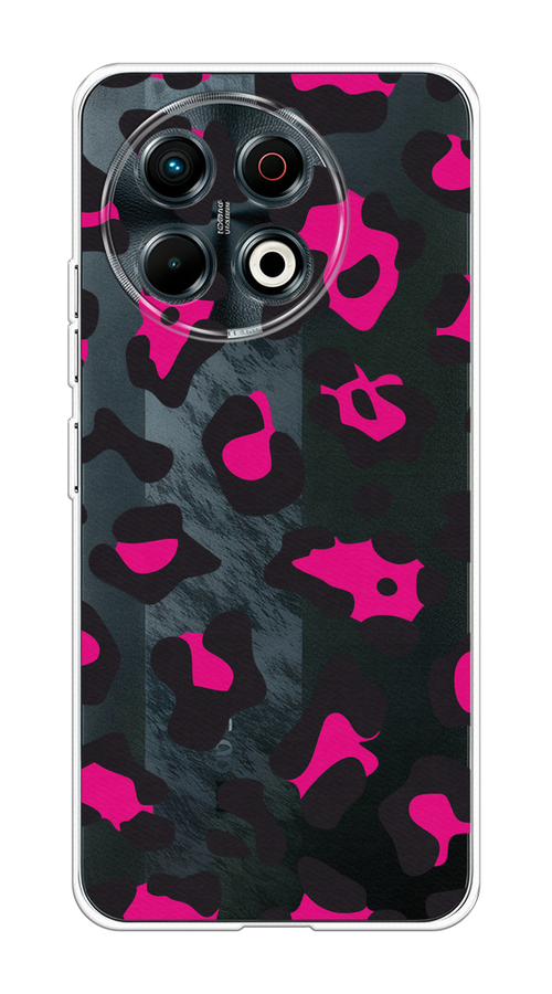 

Чехол на Tecno Spark 30 Pro "Pink cow spots", Черный;розовый, 309850-1