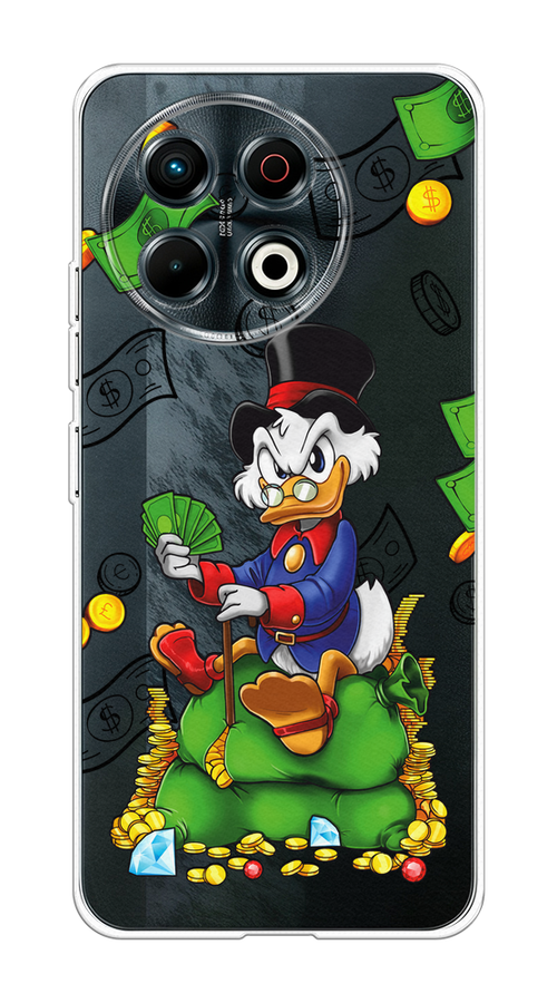 

Чехол на Tecno Spark 30 Pro "Scrooge Richness", Черный;синий;зеленый, 309850-1