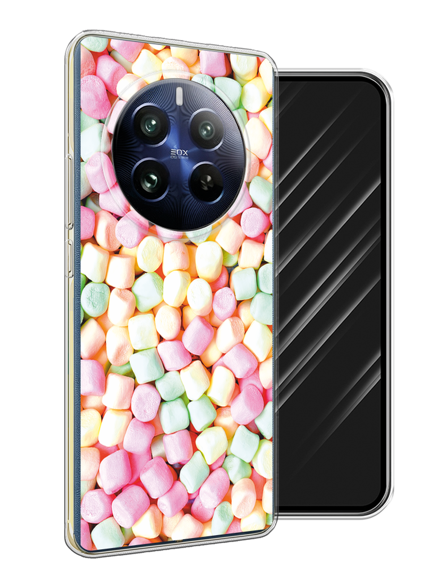 

Чехол Awog на Realme 12 Pro "Marshmallows", Зеленый;желтый;розовый, 2516150-1
