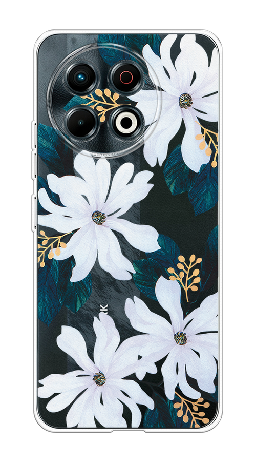 

Чехол на Tecno Spark 30 Pro "Delilah Flower", Зеленый;белый, 309850-1