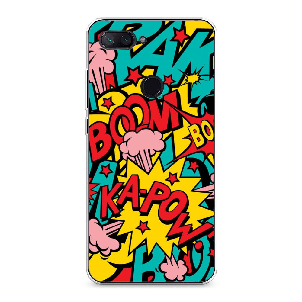 

Чехол Awog на Xiaomi Mi 8 Lite (Youth Edition) "Постер pop art", Разноцветный, 34550-9