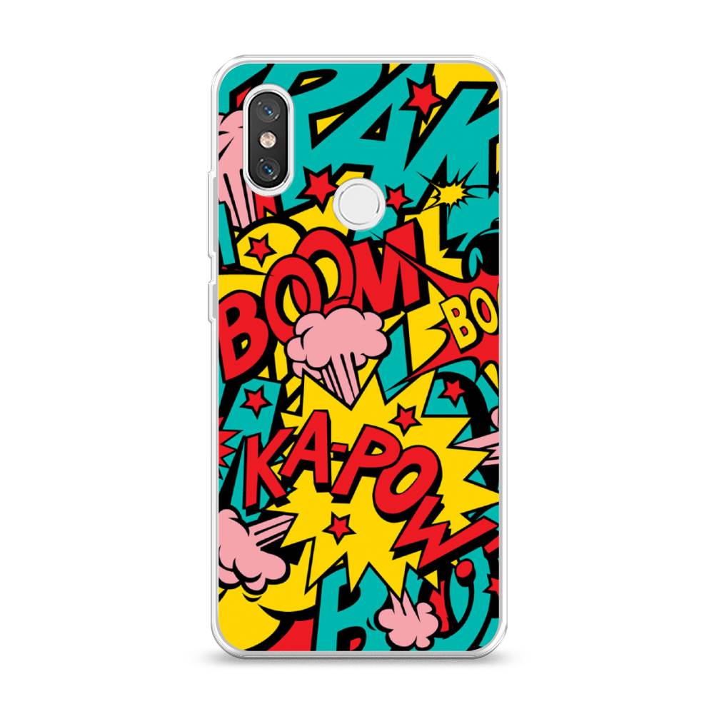 

Чехол Awog на Xiaomi Mi 8 "Постер pop art", Разноцветный, 33550-9