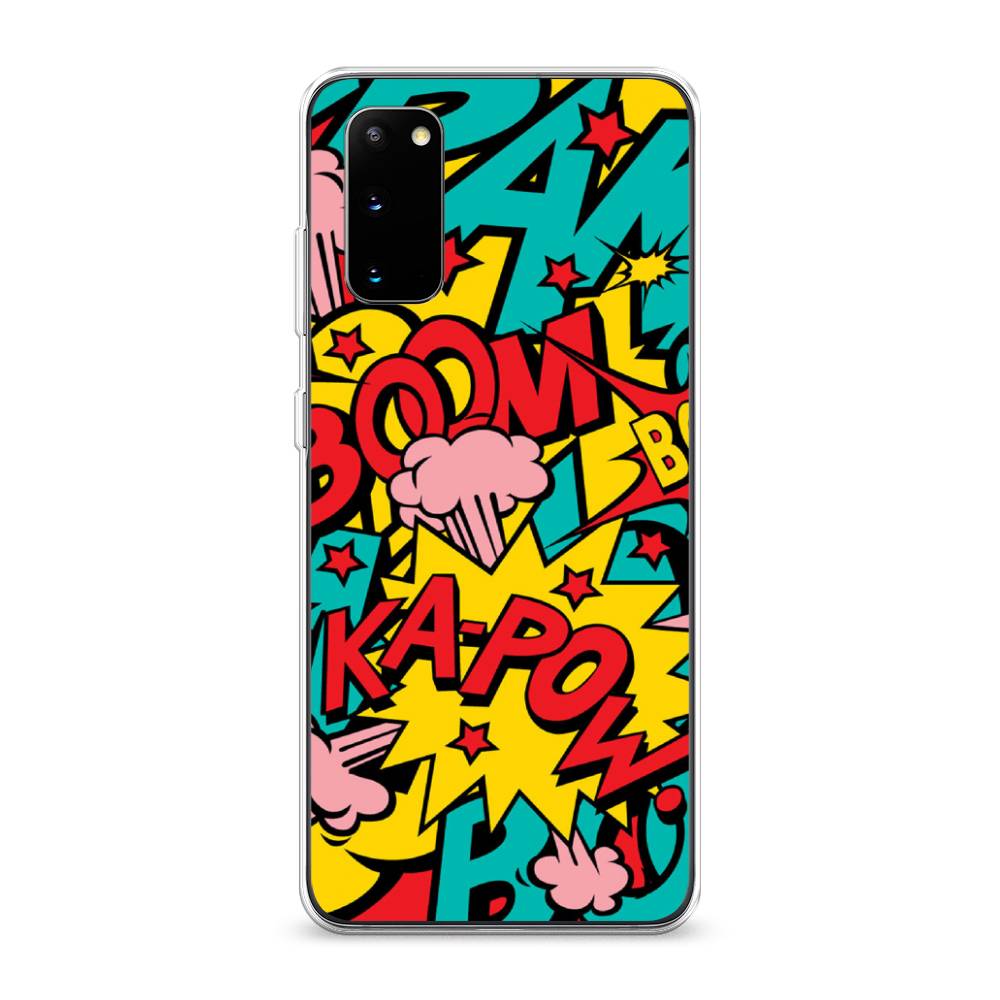 фото Чехол awog "постер pop art" для samsung galaxy s20