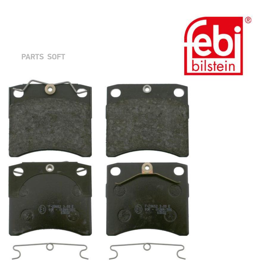 

FEBI 16200F_колодки дисковые! передние VW T4 91> FEBI 16200