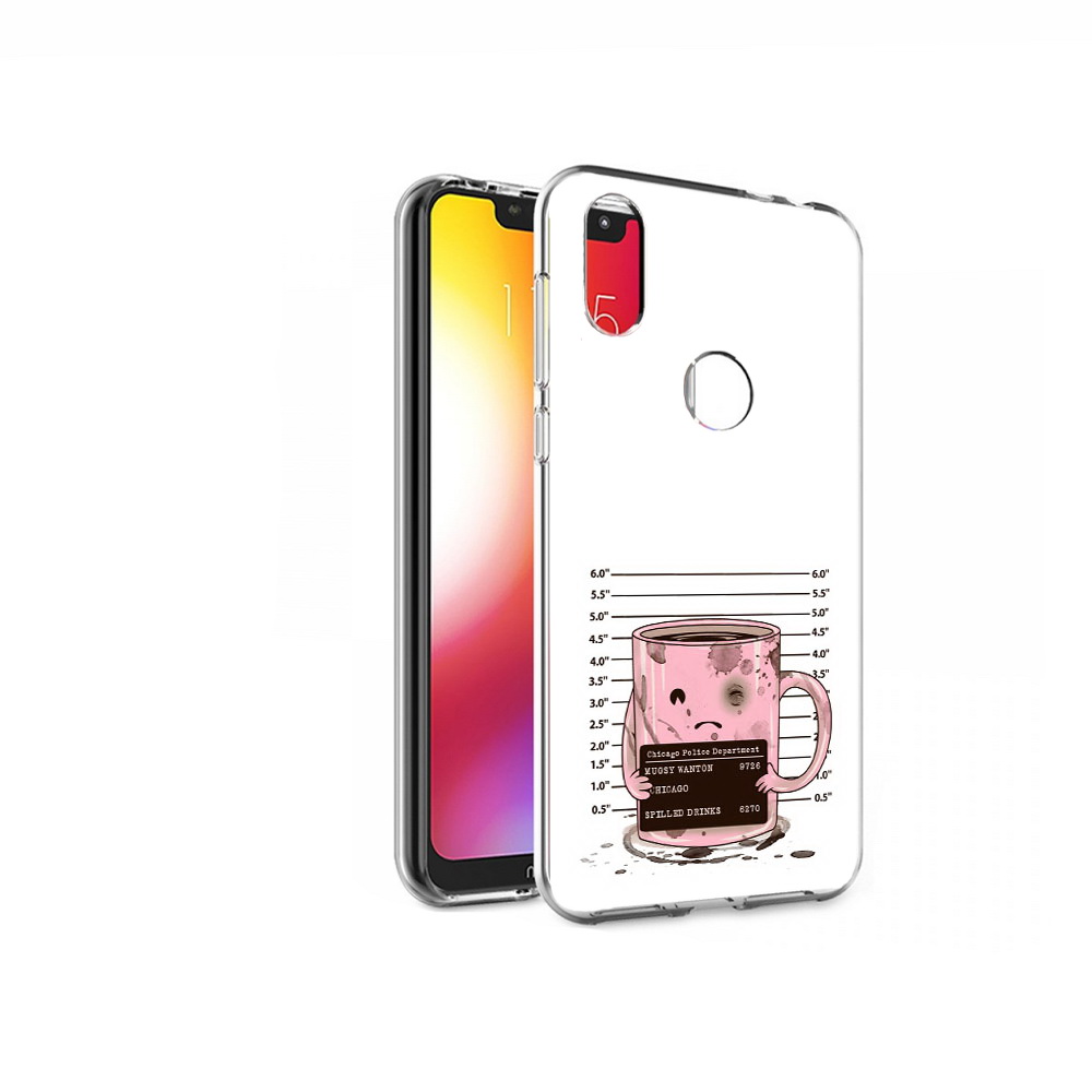 

Чехол MyPads Tocco для Motorola One кружка (PT126881.369.420), Прозрачный, Tocco