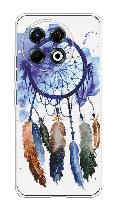 

Чехол на Tecno Spark 30 Pro "Ловец снов 1", Коричневый;синий, 309850-1