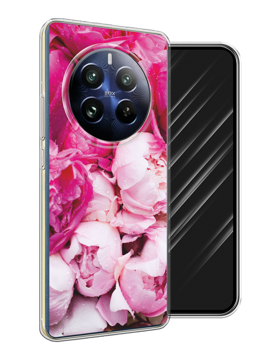 

Чехол Awog на Realme 12 Pro "Пионы розово-белые", Белый;розовый, 2516150-1
