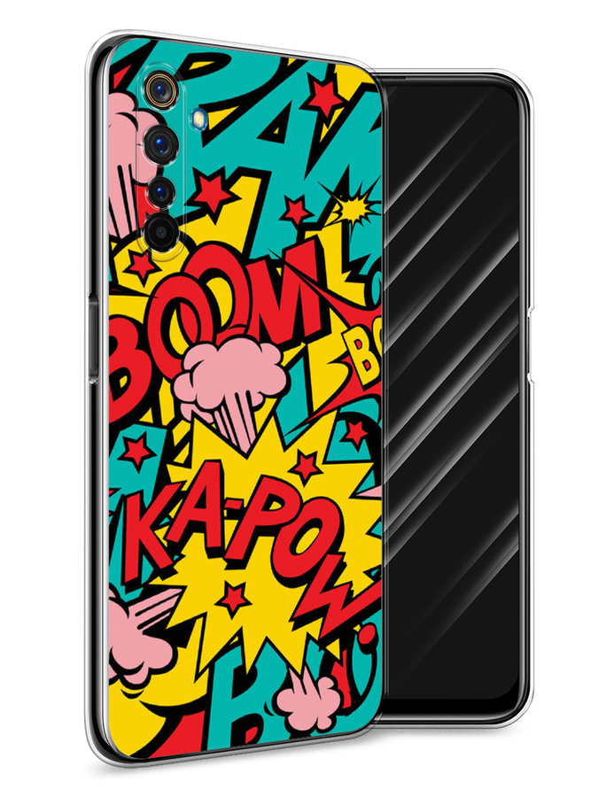 

Чехол Awog на Realme 6 Pro "Постер pop art", Разноцветный, 252850-9