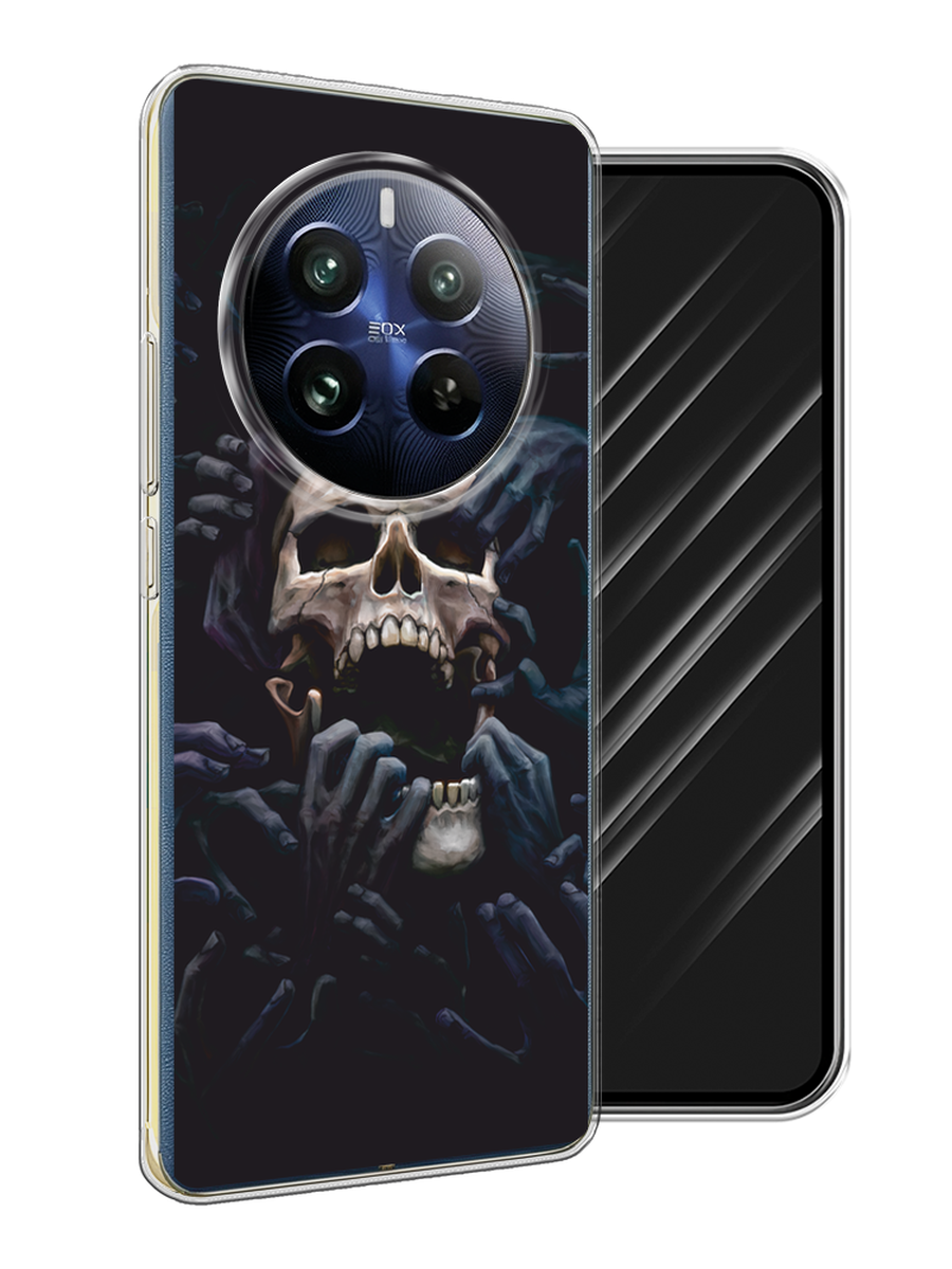 

Чехол Awog на Realme 12 Pro "Череп 29", Черный;серый, 2516150-1