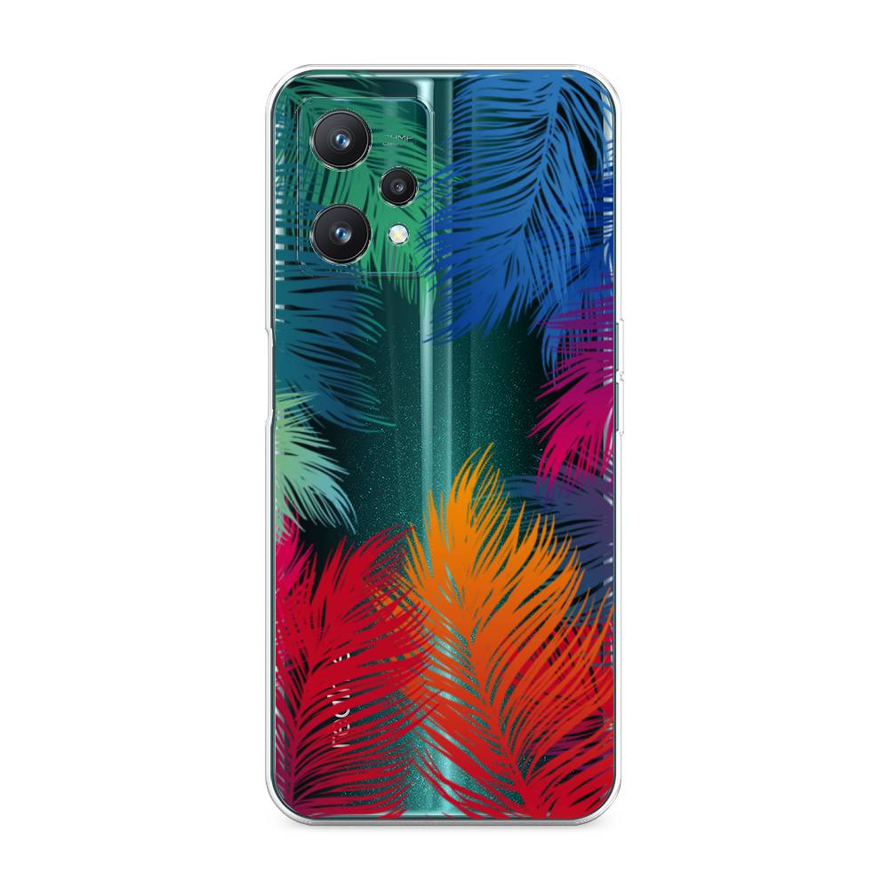 

Чехол Awog на Realme 9 Pro/9 5G "Рамка из перьев", Разноцветный, 258850-4