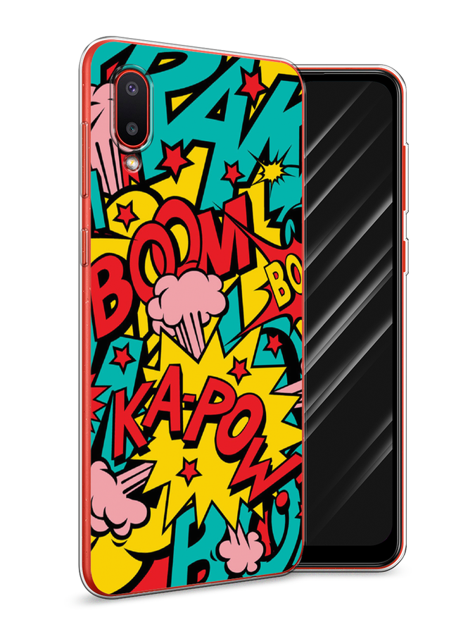 

Чехол Awog на Samsung Galaxy A02 / Самсунг A02 "Постер pop art", Разноцветный, 2102550-9