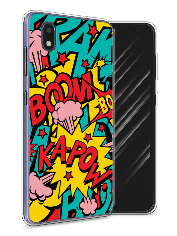 

Чехол Awog на ZTE Blade A3 (2020) / ЗТЕ Блэйд A3 (2020) "Постер pop art", Разноцветный, 133650-9