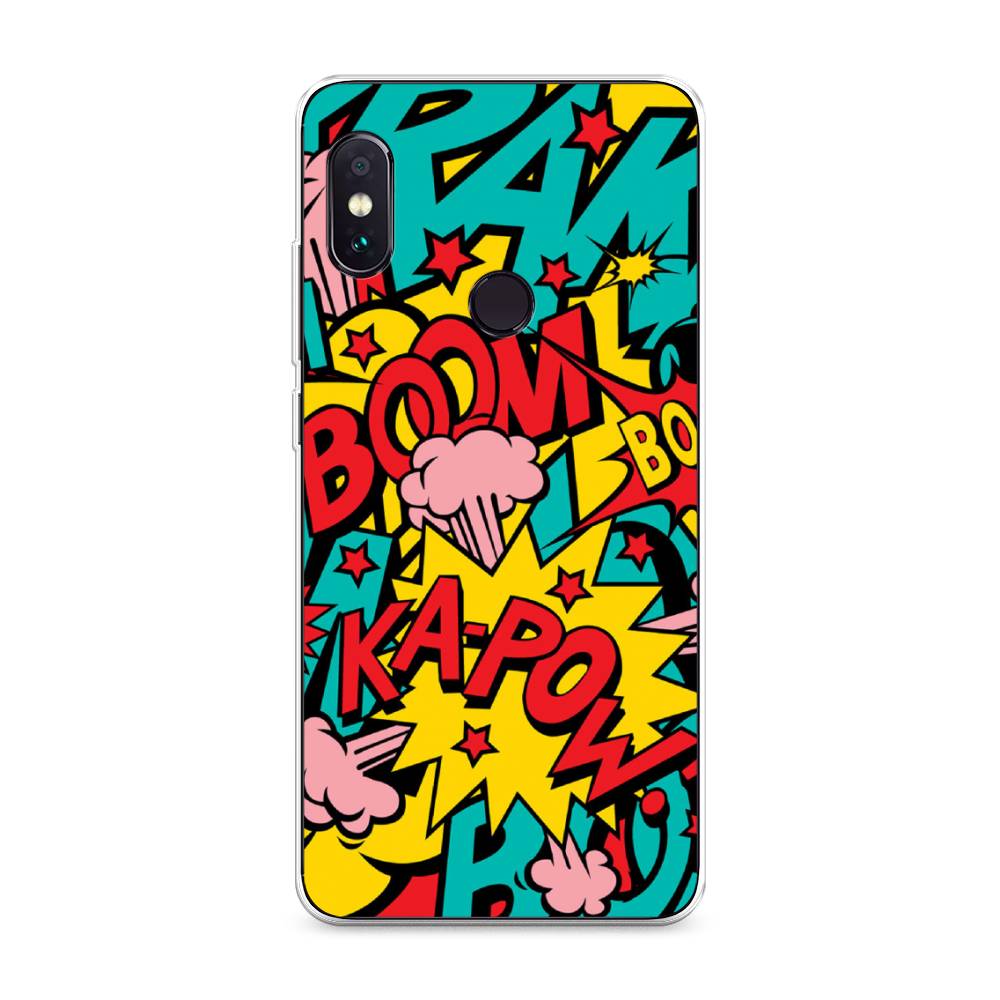 

Чехол Awog на Xiaomi Redmi Note 5/Note 5 Pro "Постер pop art", Разноцветный, 32750-9