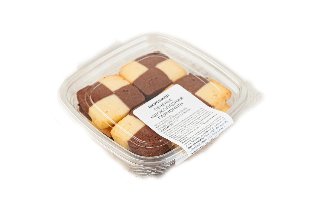 

Печенье ВкусВилл Шоколадная гармония 150 г