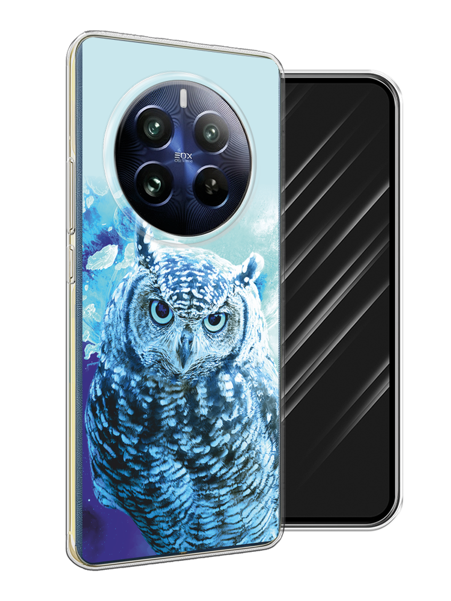 

Чехол Awog на Realme 12 Pro "Сова арт 7", Синий;голубой, 2516150-1