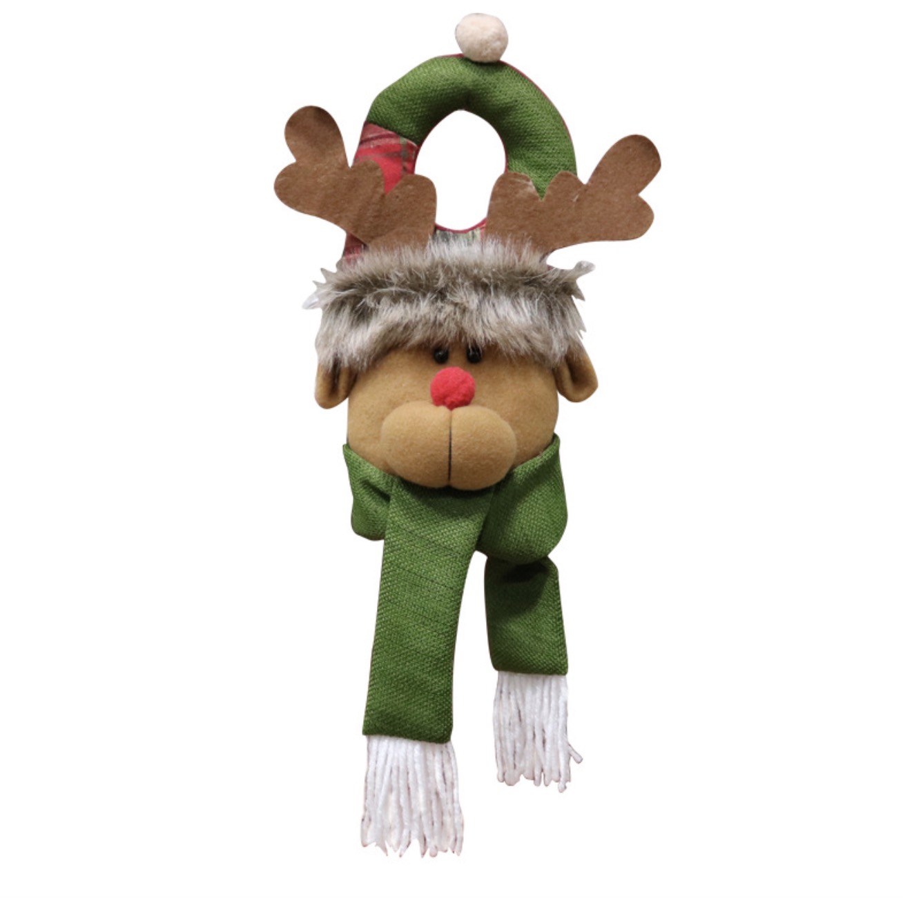 фото Мягкая игрушка mypads m-xd192015 новогодний снеговик и рождественский олень 155065-192359