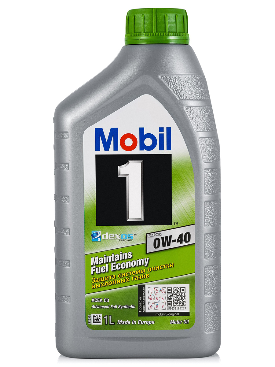 

Масло Mobil 1 Esp X3 0w40 (1л) 154147 Mobil арт. 154147