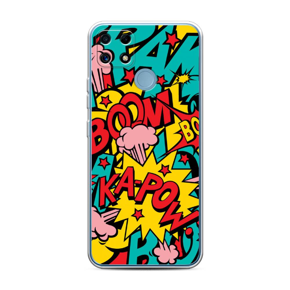 

Чехол Awog на Realme C25 "Постер pop art", Разноцветный, 256950-9