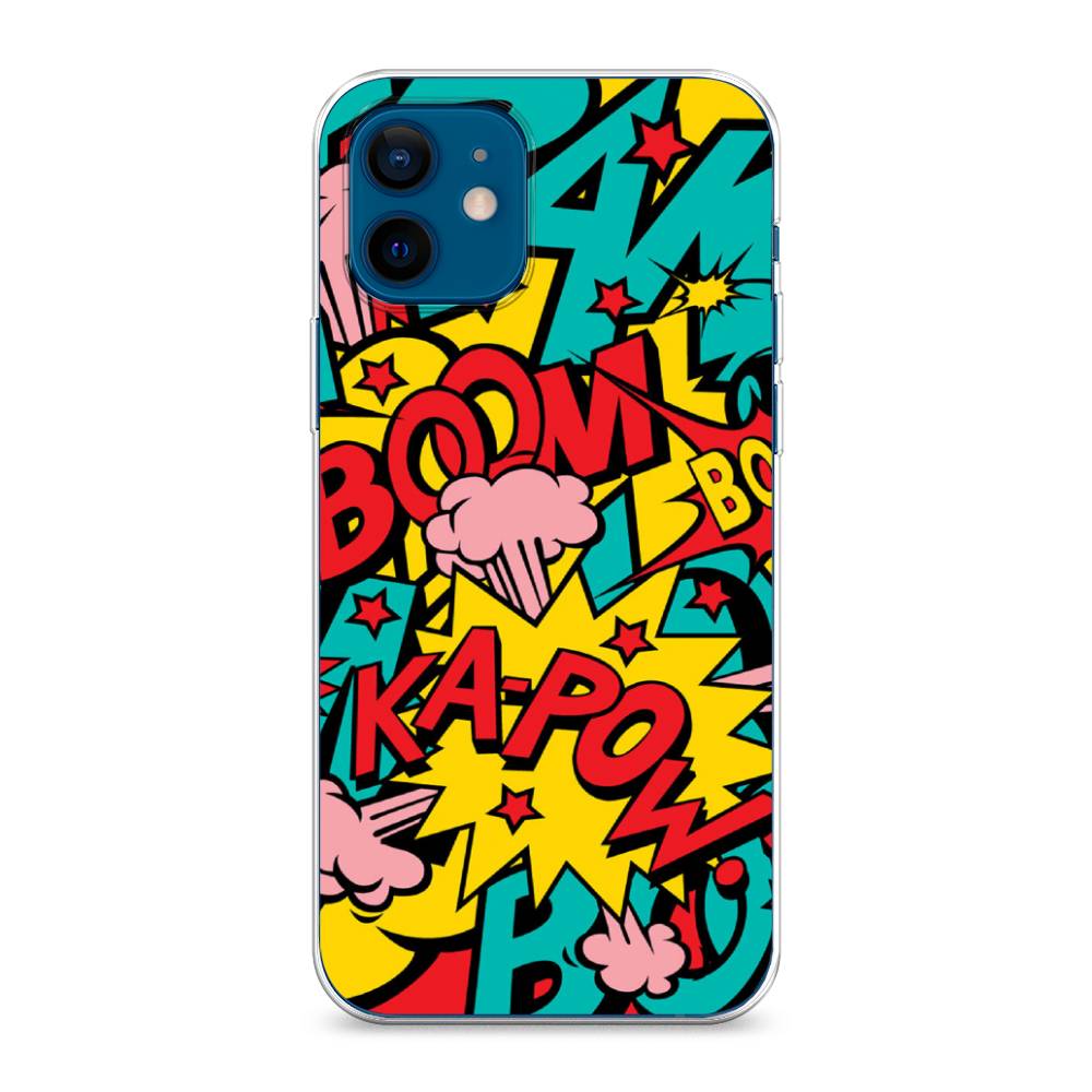 фото Чехол awog "постер pop art" для apple iphone 12 mini