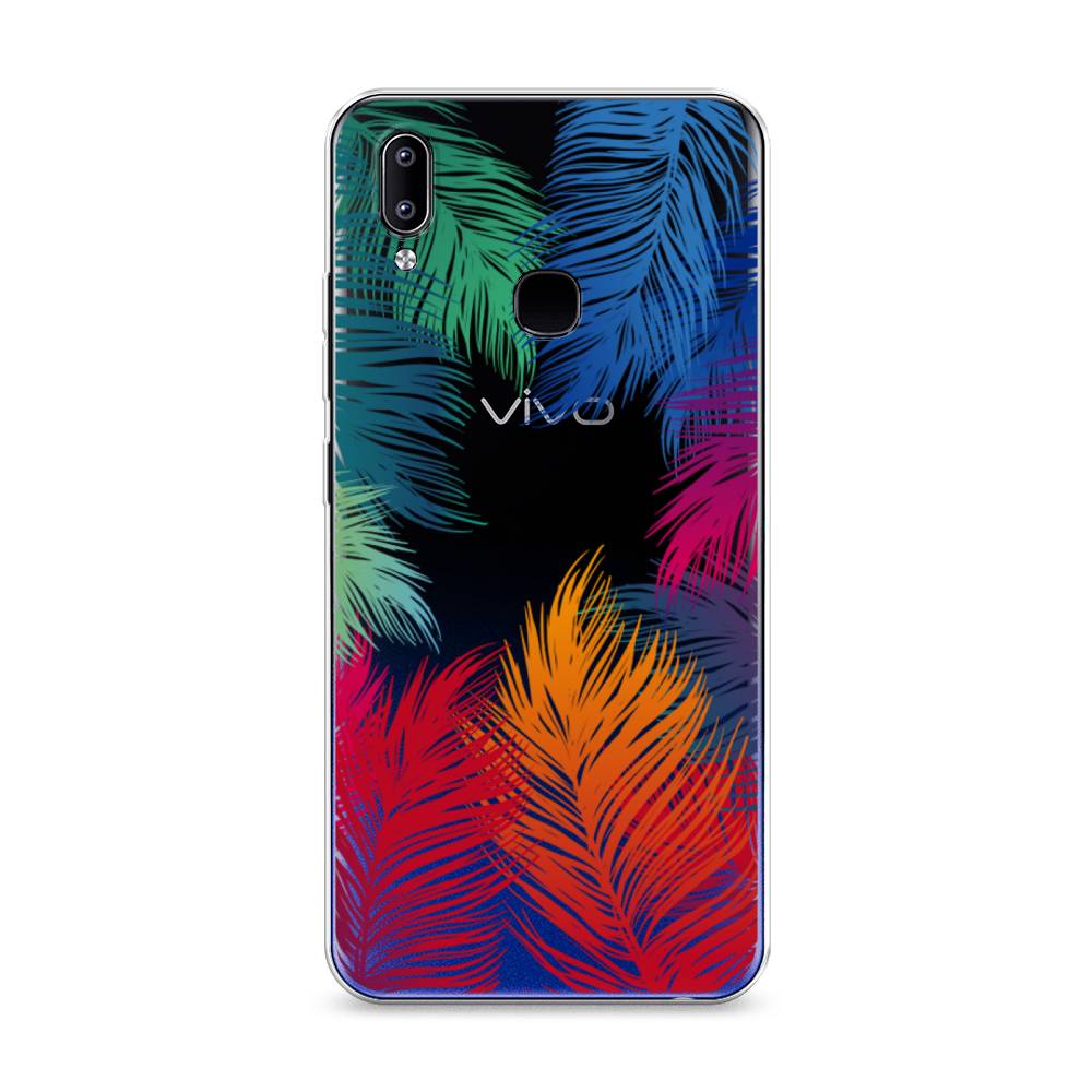 

Силиконовый чехол "Рамка из перьев" на Oppo Reno 5 Pro, 256750-4