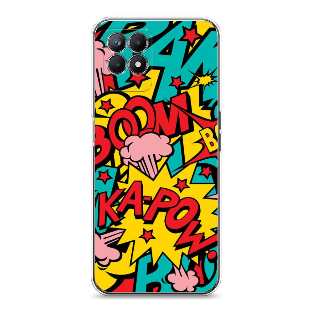 

Чехол Awog на Realme 8i "Постер pop art", Разноцветный, 257350-9