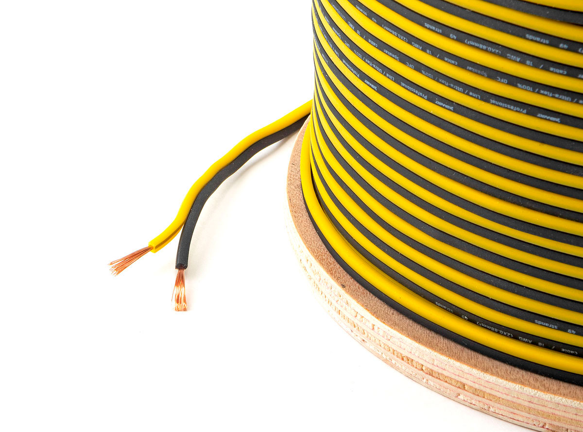 фото Incar нейлоновая защитная оболочка (змейка) для кабеля 4ga, черно-желтый, 50мм swat sn-4by incar (intro)