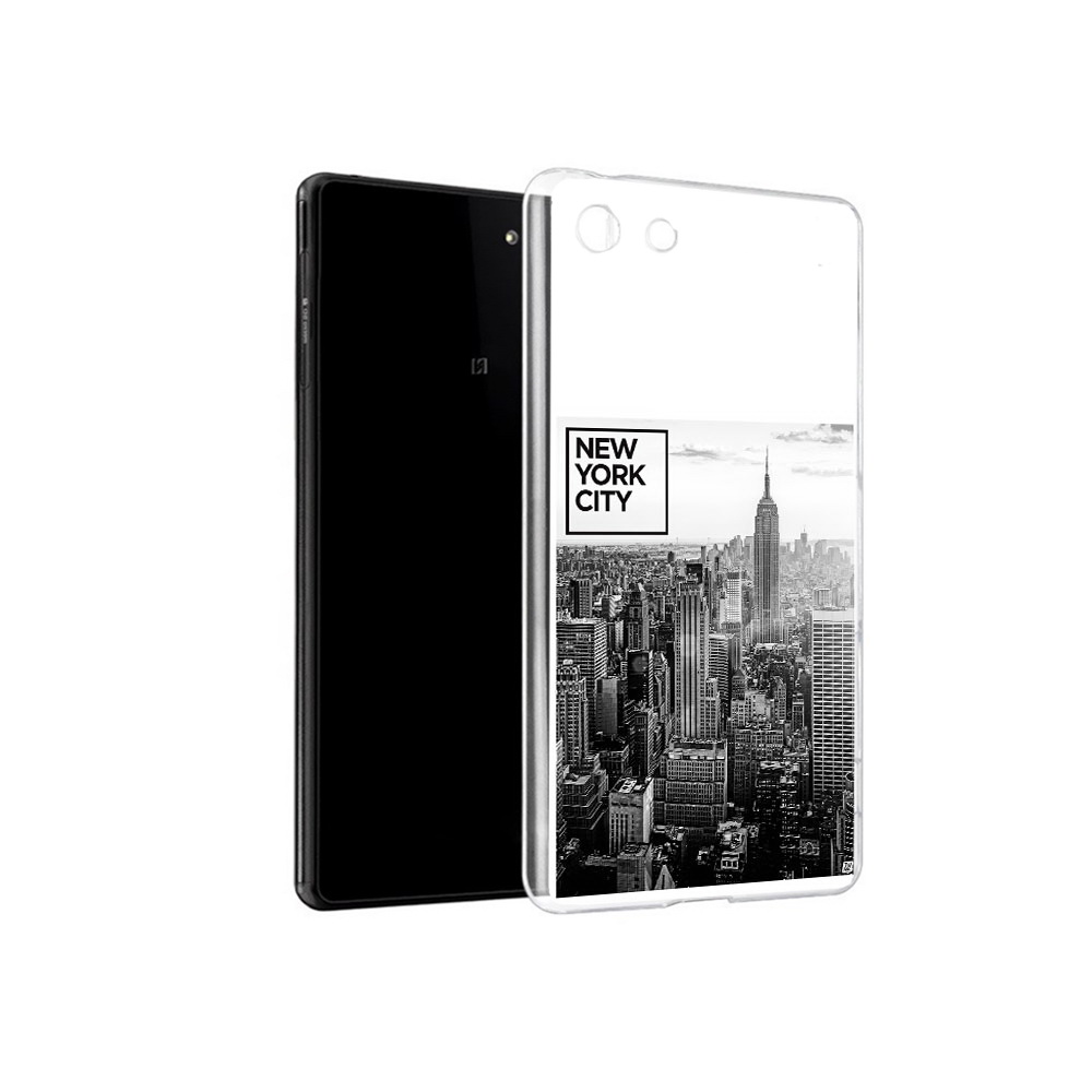 

Чехол MyPads Tocco для Sony Xperia M5 черно белый ньюерк (PT16167.241.686), Прозрачный, Tocco