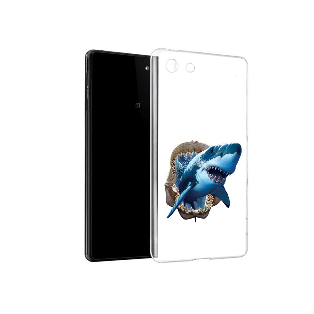 

Чехол MyPads Tocco для Sony Xperia M5 челюсти (PT16167.241.675), Прозрачный, Tocco