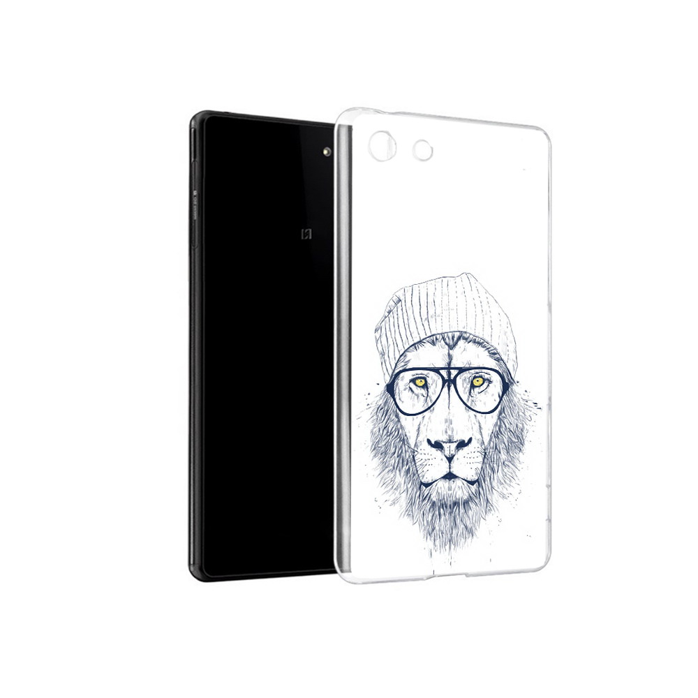 

Чехол MyPads Tocco для Sony Xperia M5 хиппи лев (PT16167.241.663), Прозрачный, Tocco