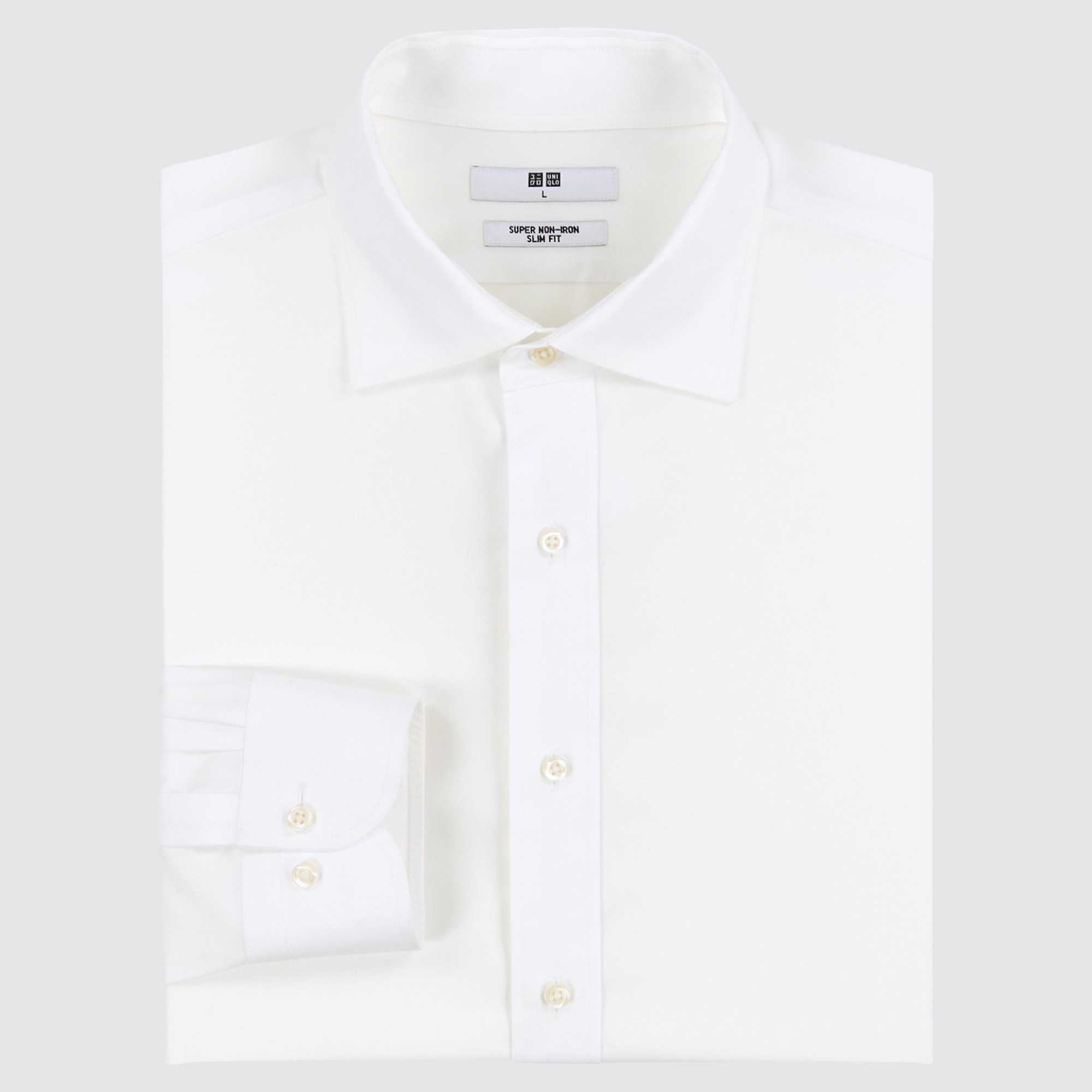 Рубашка мужская UNIQLO 441713COL00 белая 3XL (доставка из-за рубежа)