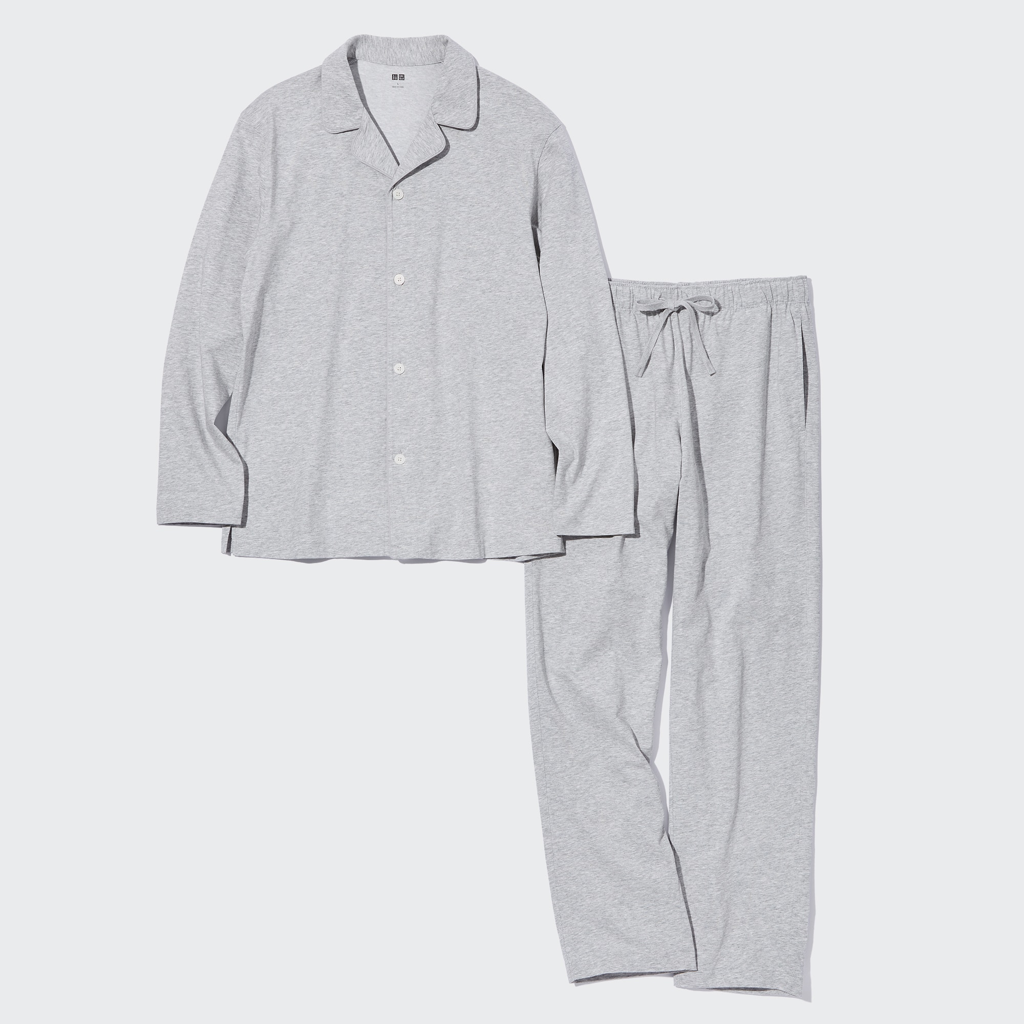 

Пижама мужская UNIQLO 439593COL05 серая S (доставка из-за рубежа), 439593COL05