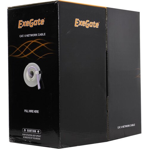 Кабель ExeGate UTP без разъемов 305м (EX281813RUS) кабель питания exegate
