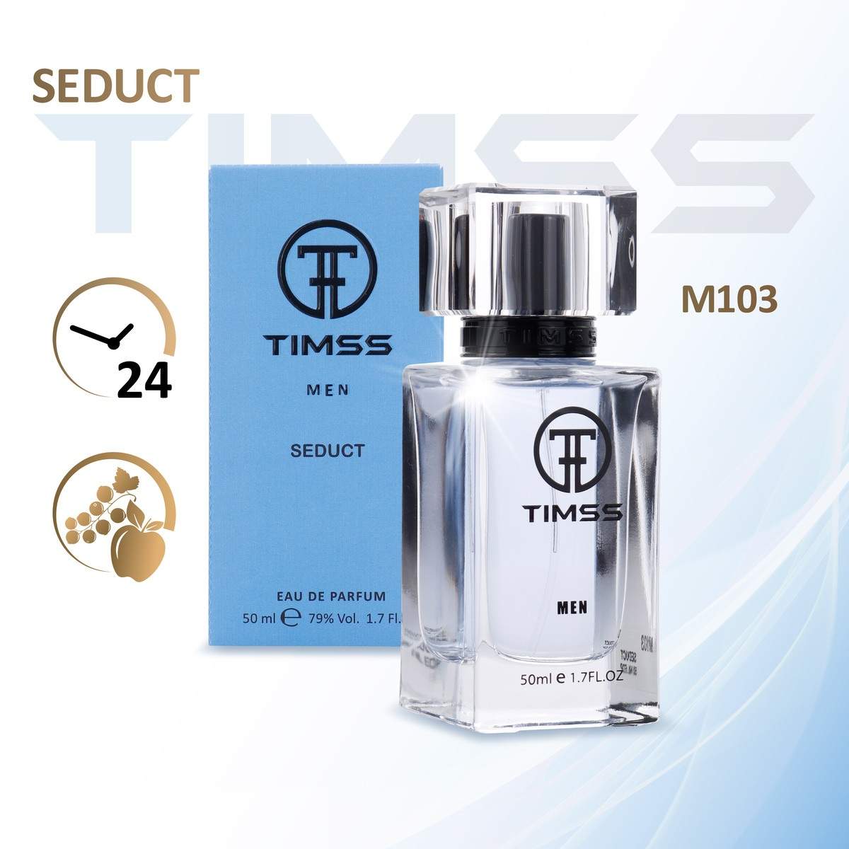 Духи Мужские Timss Seduct 50 Мл