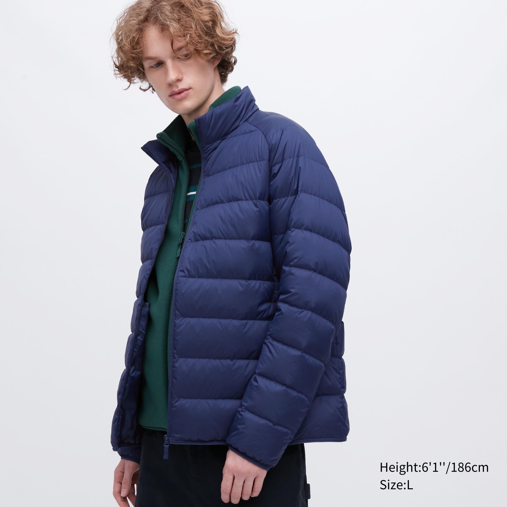 фото Пуховик мужской uniqlo 439589col68 синий 2xs (доставка из-за рубежа)