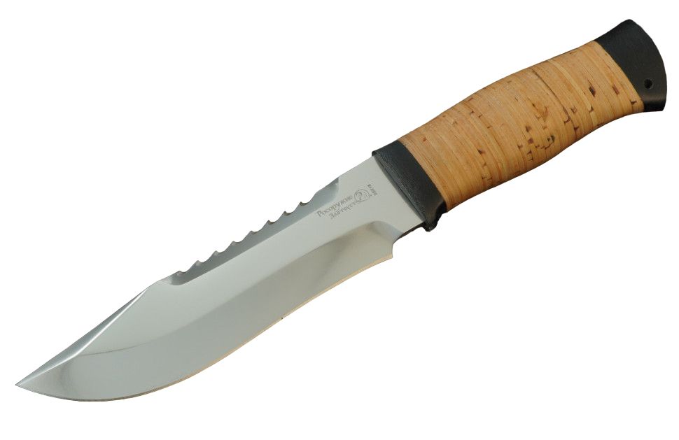 Росоружие нож Тайга В (95Х18, береста)