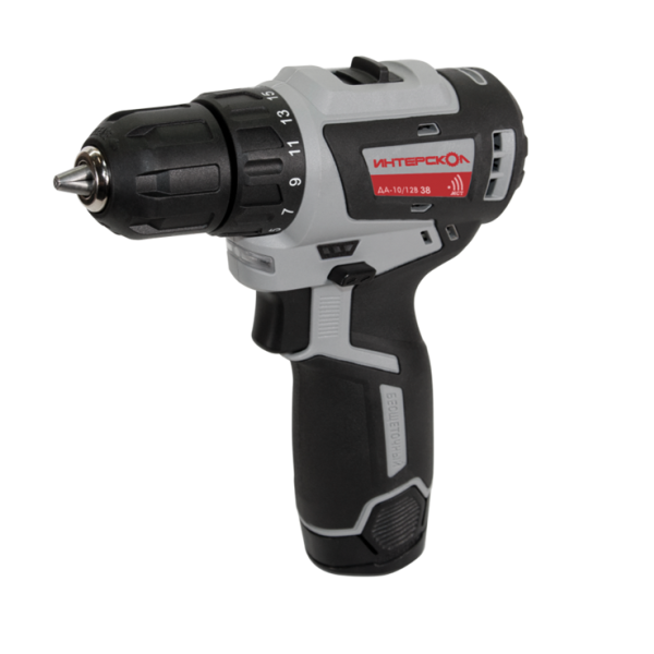 Аккумуляторная дрель-шуруповерт ИНТЕРСКОЛ ДА-1012В 38 7572245 кейс 2 АКБ 25 Ач 735700₽