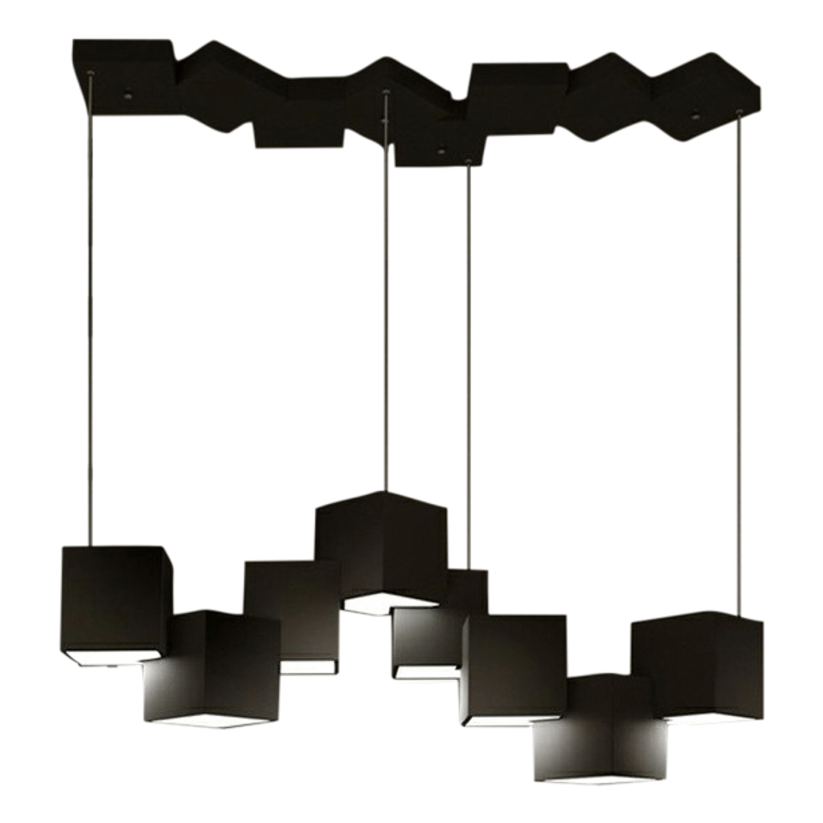 

Светильник потолочный Simig Lighting LED Куб E27 черный