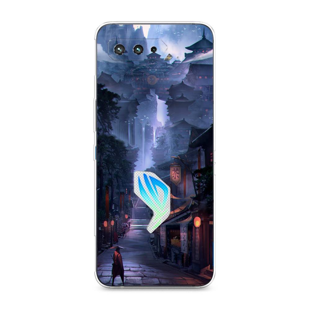 фото Чехол awog "одинокий самурай" для asus rog phone 5