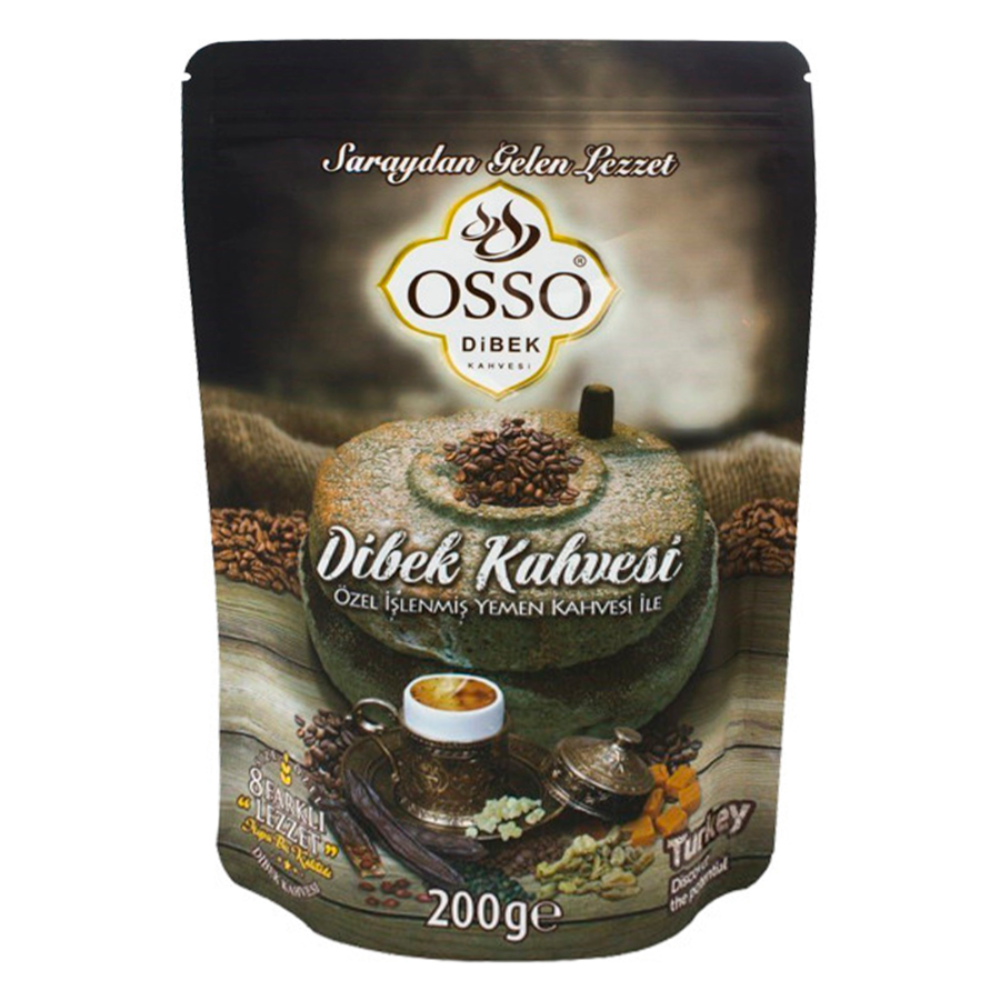 

Кофе OSSO турецкий Османский Дибек с фундуком, 200 г