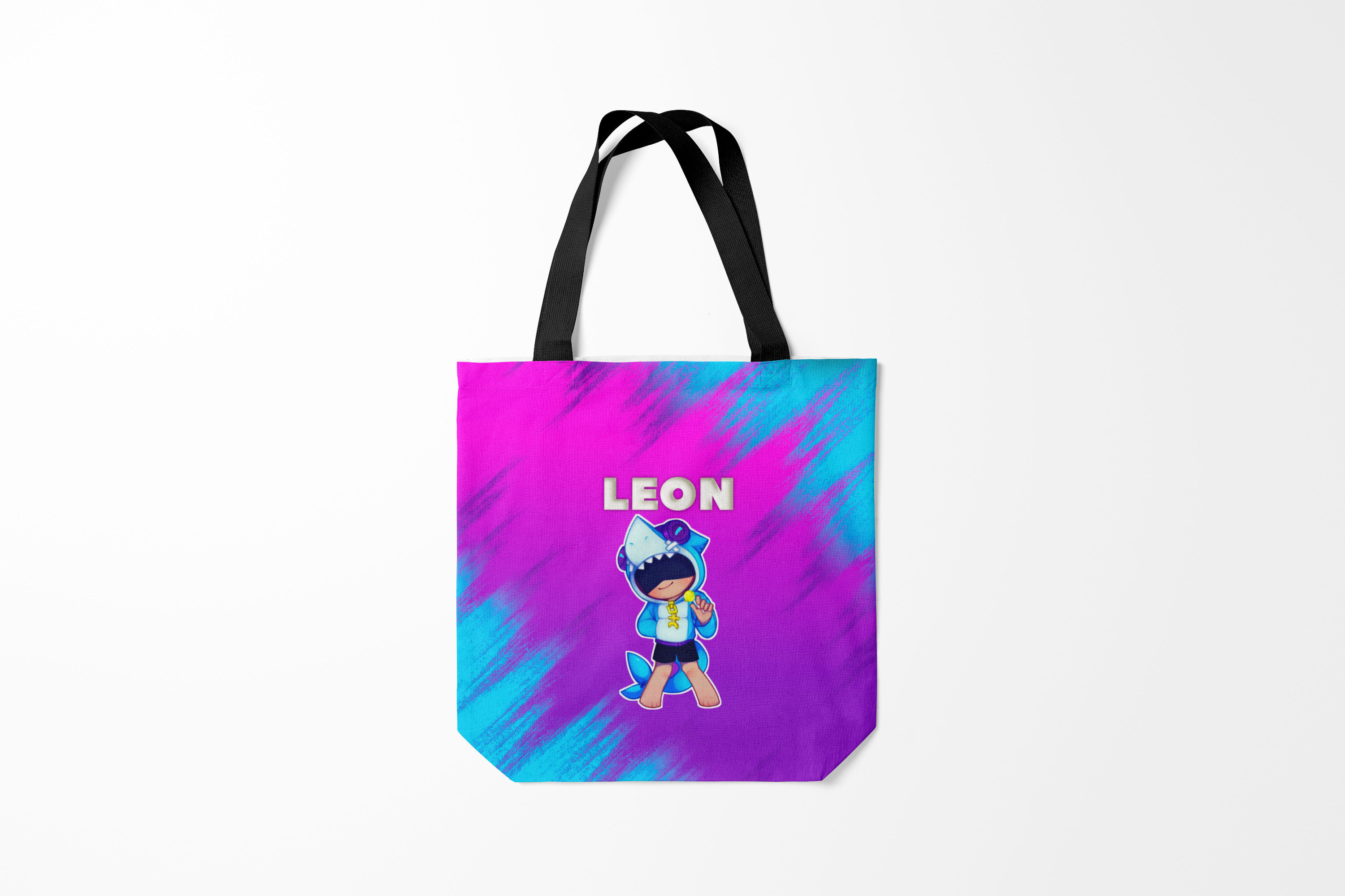 

Сумка шoппер унисекс Burnettie Brawl Stars LEON, разноцветный, Brawl Stars LEON