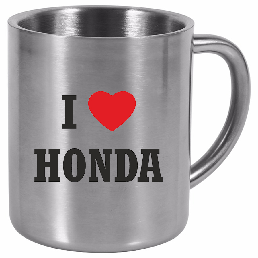 фото Металлическая кружка drabs i love honda