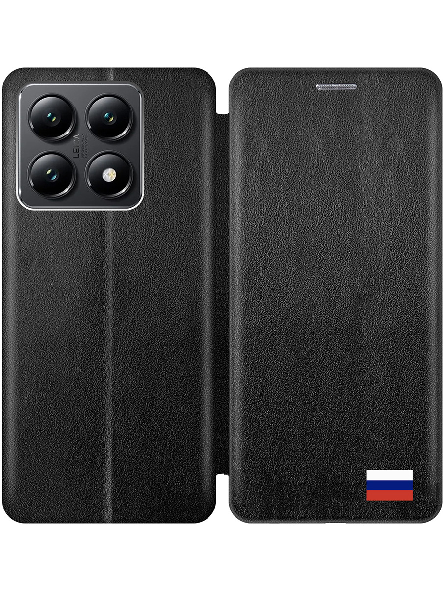 

Чехол-книжка на Xiaomi 14T с принтом "Флаг РФ" черный, Черный;белый;красный;синий, 785978481