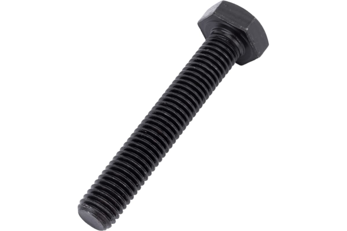 фото Болт din 933 класс прочности 12.9, оксид m10х60 мм,10 шт. more metizov