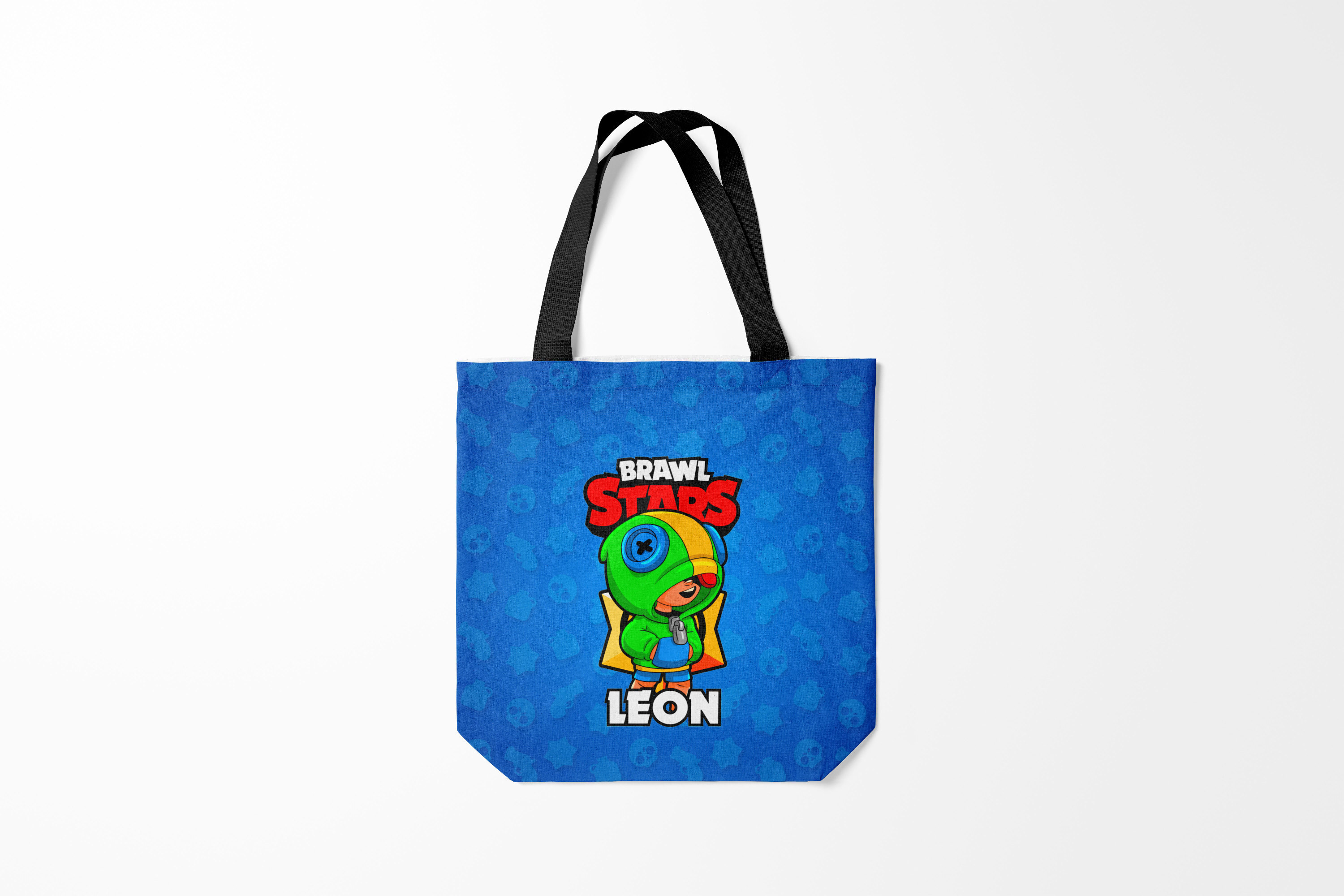 

Сумка шoппер унисекс Burnettie Brawl Stars LEON, разноцветный, Brawl Stars LEON