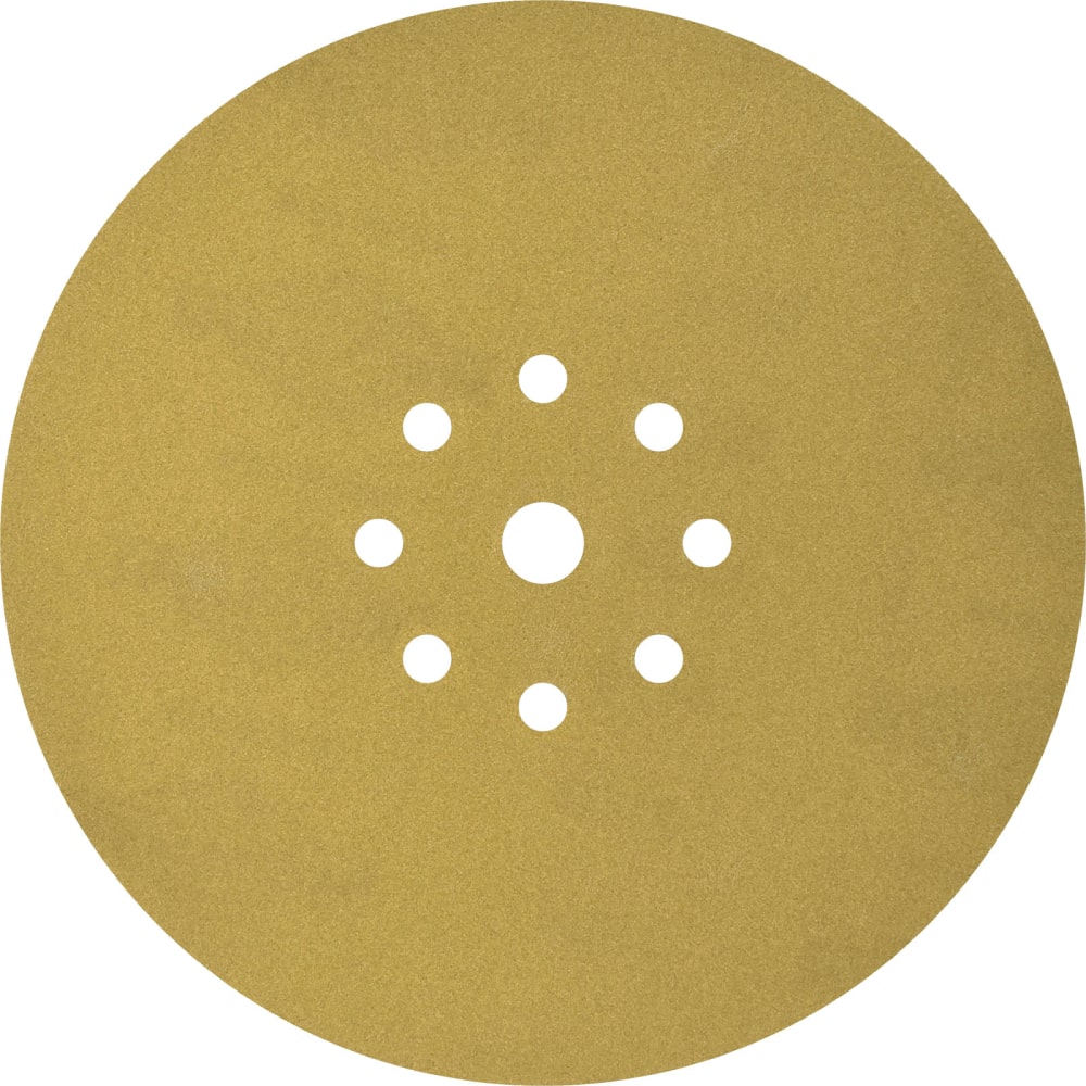 

ABRAFORM Шлифовальный круг на липучке Giraffe GOLD, упаковка 100 штук, 225мм, 9 отв., Р320
