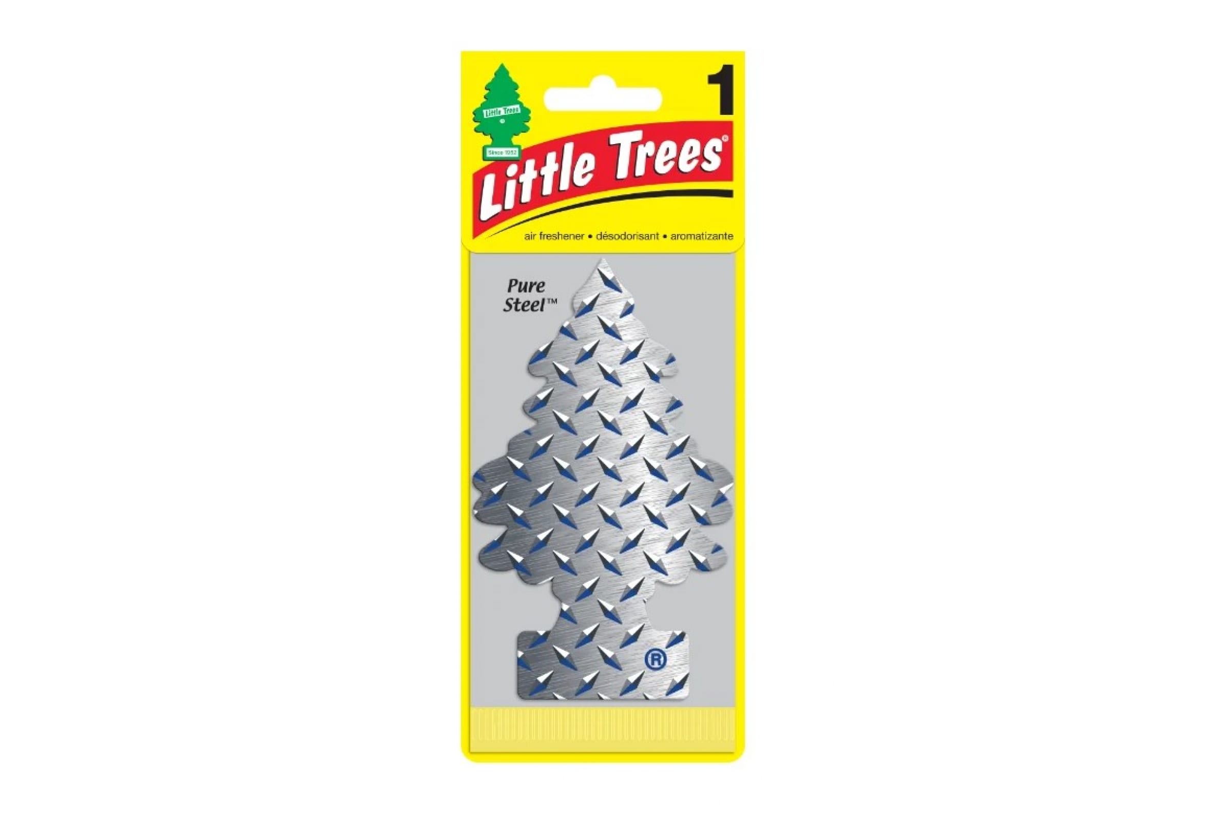 Ароматизатор в машину LITTLE TREES U1P17152RUSS Стальная сила 460₽